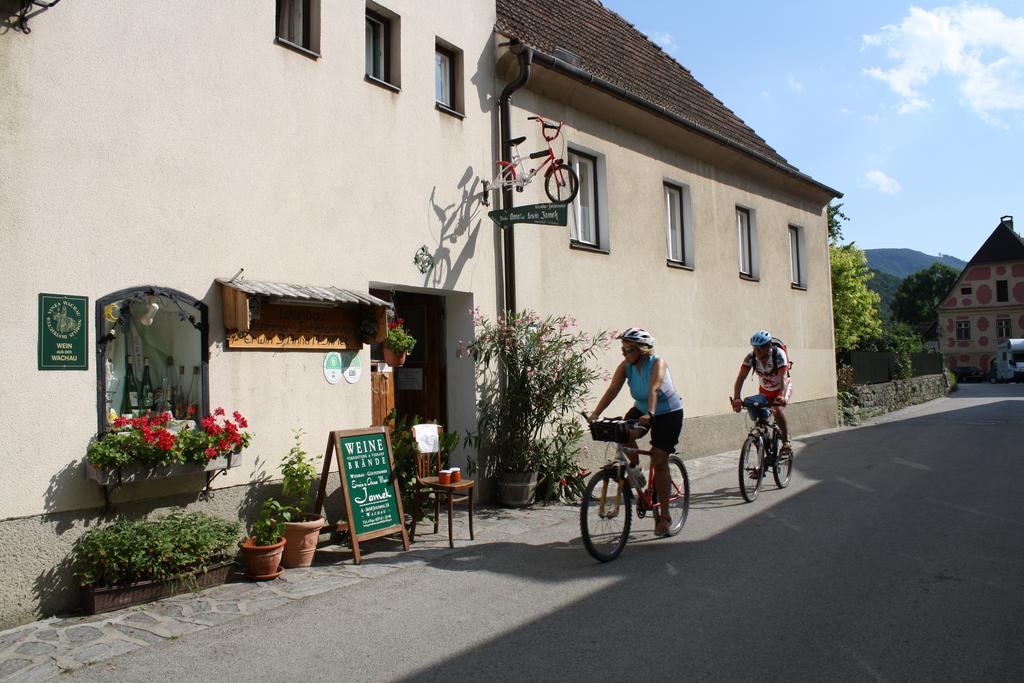 Weinbau-Gaestezimmer Martin Und Eva Maria Jamek Weißenkirchen in der Wachau Buitenkant foto